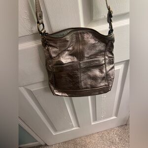 THe Sak Metallic Shoulder Bag